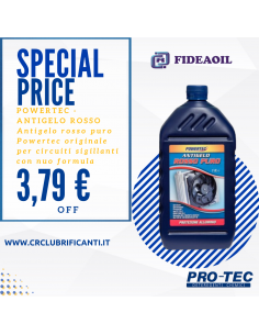 Antigelo rosso puro Powertec originale