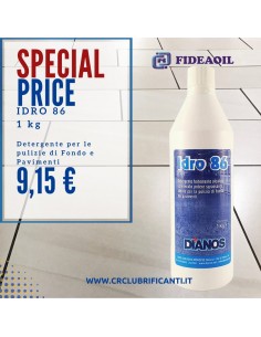 IDRO 86 - Detergente alcalino per le pulizie di Fondo e Pavimenti