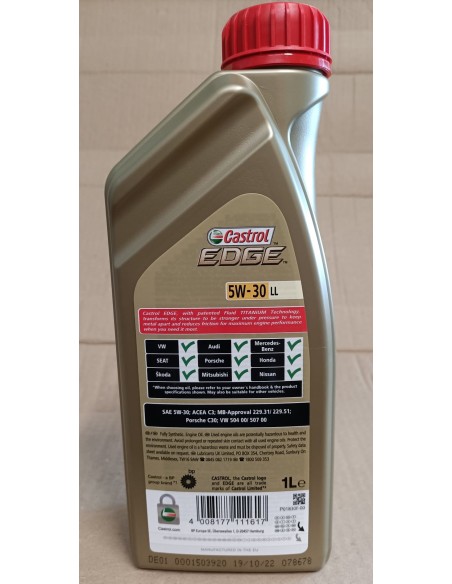 Castrol EDGE Tit. LongLife III 5W-30